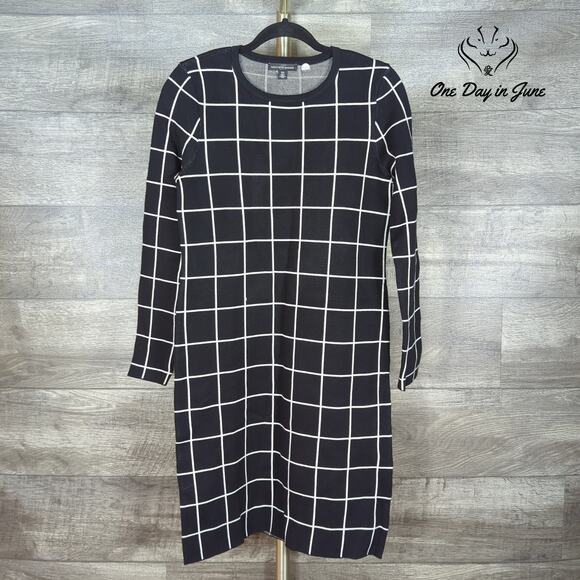 Saks Fifth Avenue Long Sleeve Mini Dress Size S - Picture 1 of 7